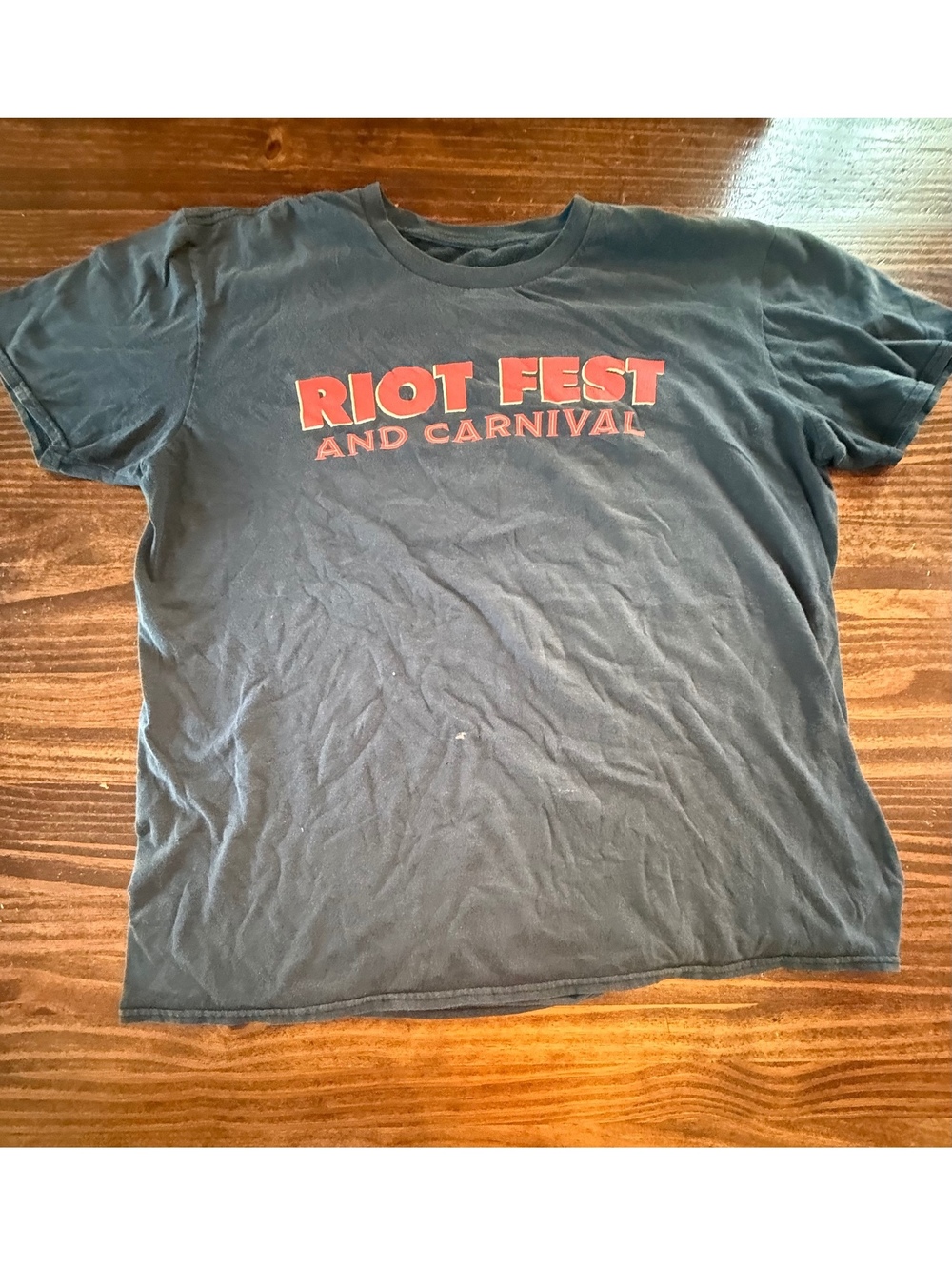 Riot Fest and Carnival 3-Day Event Black T-Shirt
